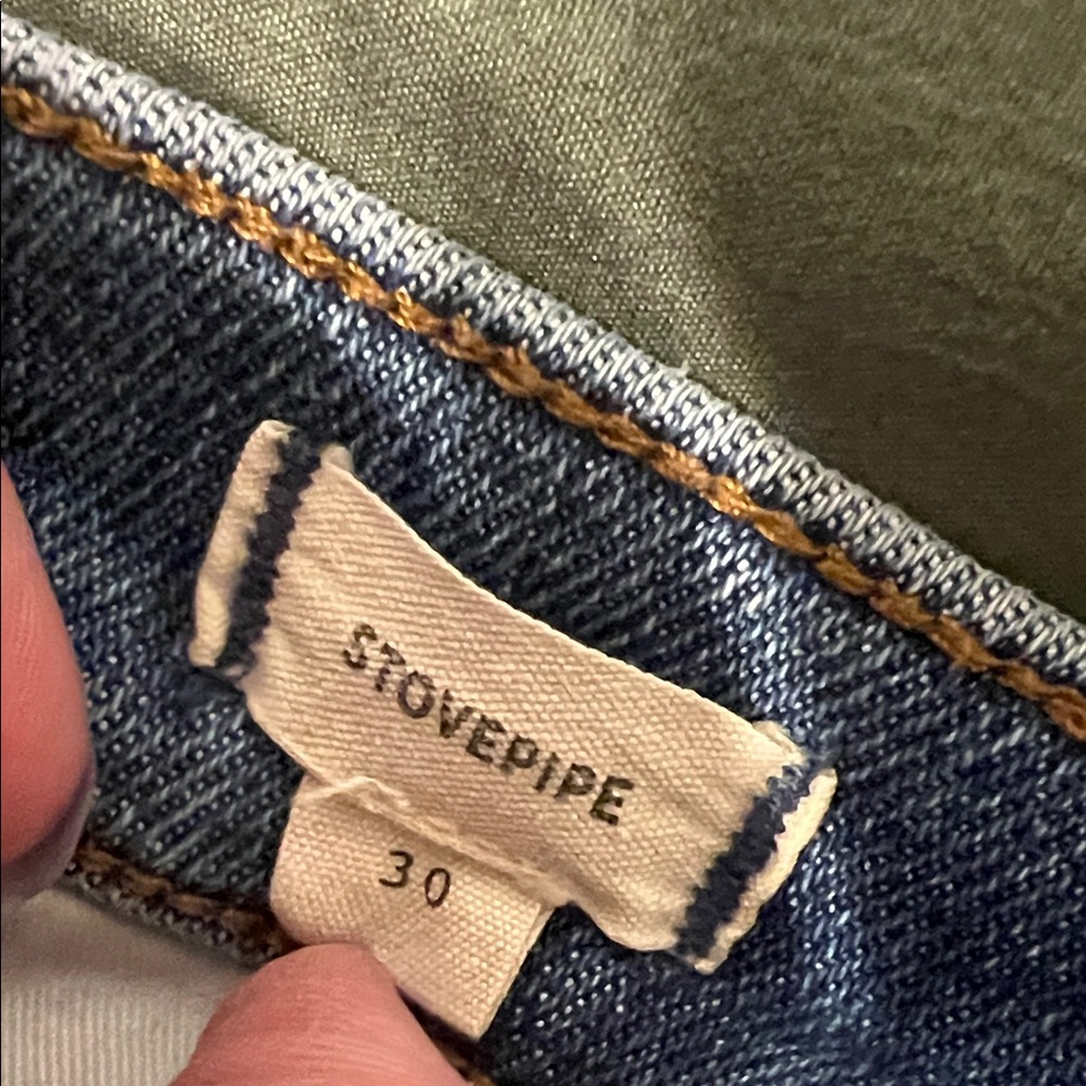 Madewell women’s stovepipe Jeans in Light Blue 30 - Picture 5 of 6
